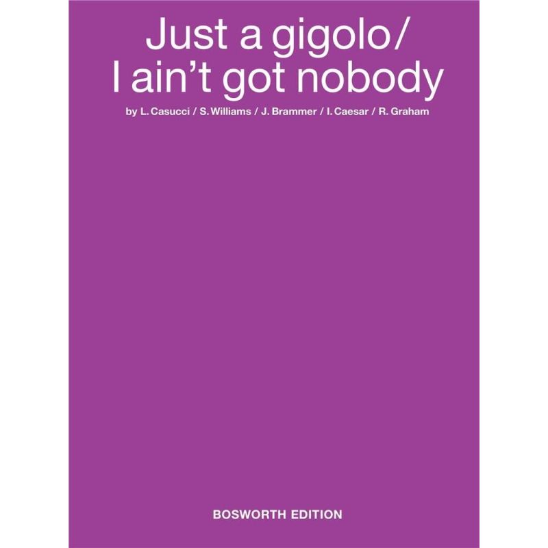 Louis Prima: Just A Gigolo / I Ain't Got Nobody