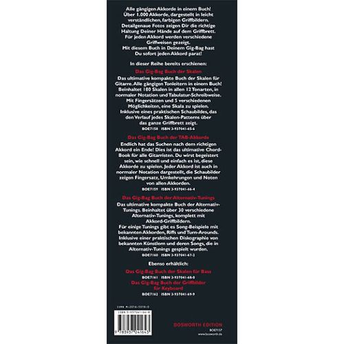 Das Gig-Bag Buch Der Griffbilder Für Gitarre