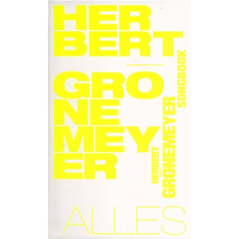 Gronemeyer - Herbert Grönemeyer: Alles