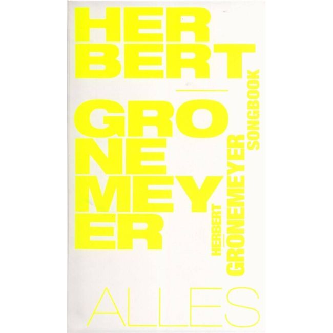 Gronemeyer - Herbert Grönemeyer: Alles