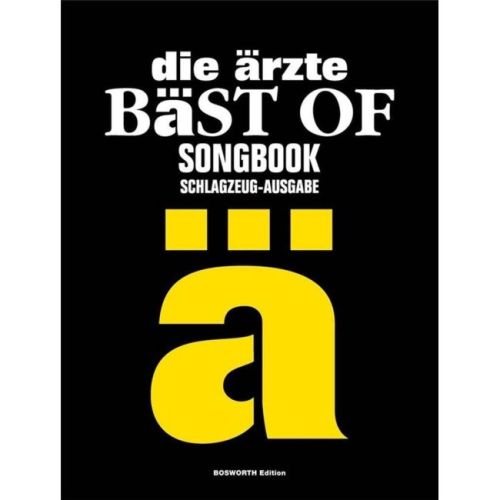 Die Ärzte: Bäst Of Songbook - Schlagzeug-Ausgabe