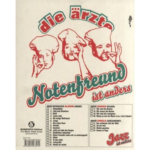 Die Ärzte: Jazz Ist Anders - Notenfreund