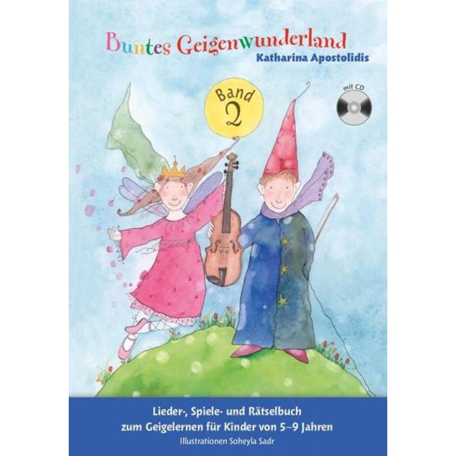Apostolidis, Katharina - Buntes Geigenwunderland Band 2