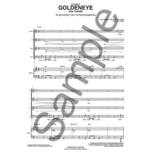 Bono - Tina Turner: Golden Eye