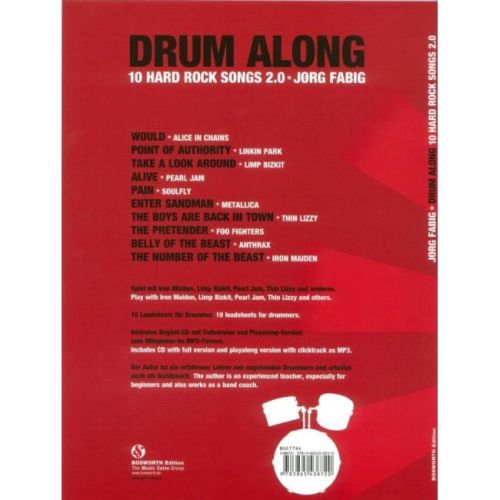 Fabig, Jörg - Drum Along - 10 Hard Rock Songs 2.0
