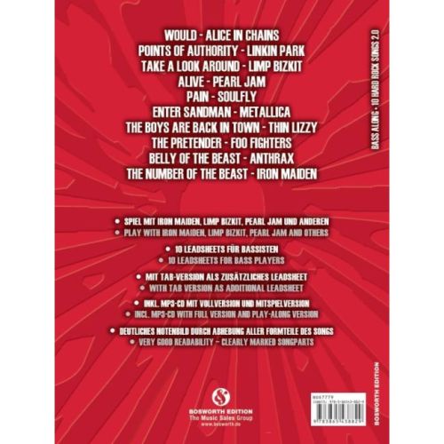 Bass Along - 10 Hard Rock Songs 2.0
