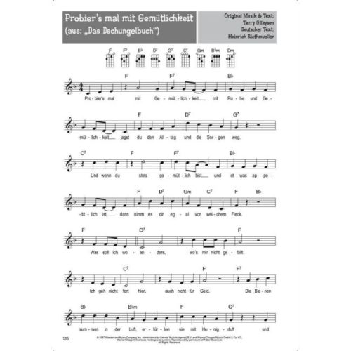 100 Kinderlieder Für Ukulele