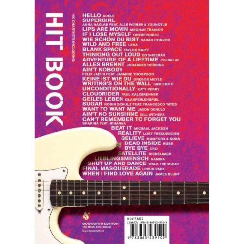 Hitbook 1 - 100 Charthits für Gitarre