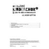 Der Kleine Kinderchor Band 1