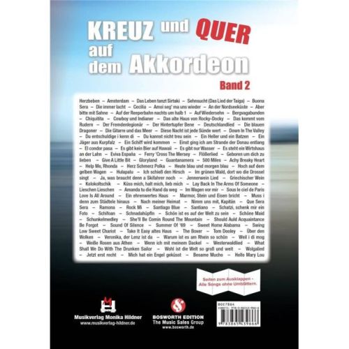 Kreuz und Quer auf dem Akkordeon Band 2