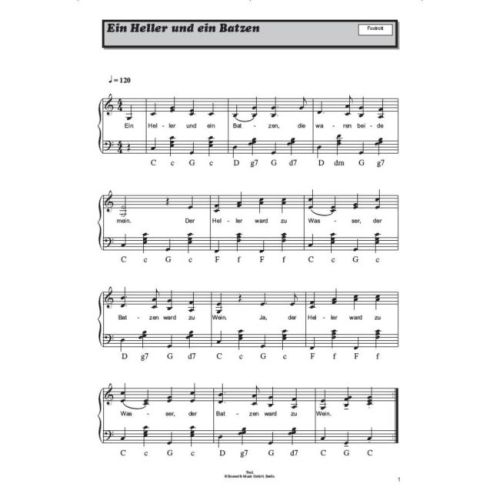 Kreuz und Quer auf dem Akkordeon Band 2
