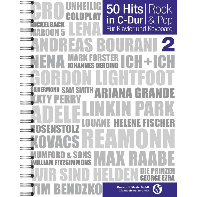 50 Hits in C-Dur: Rock & Pop Band 2