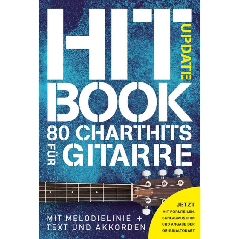 Hitbook Update - 80 Charthits für Gitarre