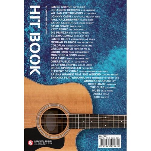 Hitbook Update - 80 Charthits für Gitarre