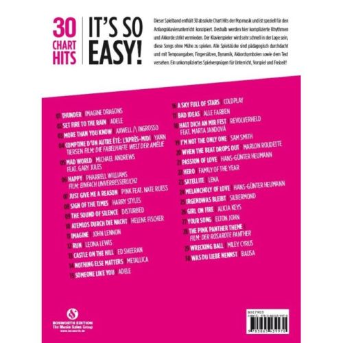 30 Chart Hits: It's So Easy!
