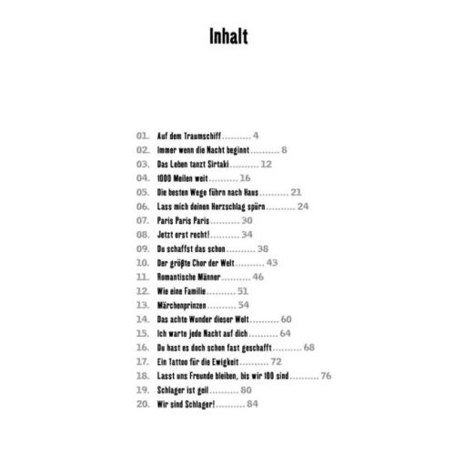 The Best of Klubbb3 - Songbook für Akkordeon