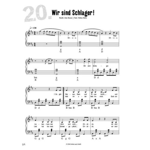 The Best of Klubbb3 - Songbook für Akkordeon