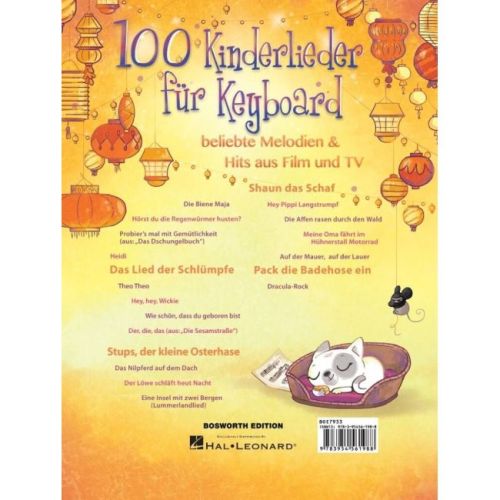 100 Kinderlieder für Keyboard