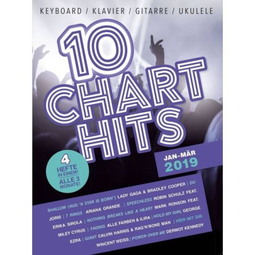 10 Charthits - Jan bis Mär...