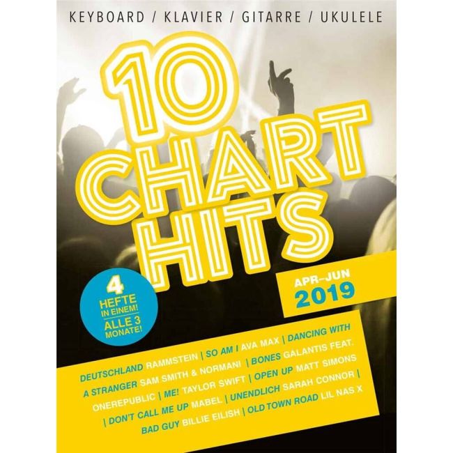 10 Charthits - Apr bis Jun 2019