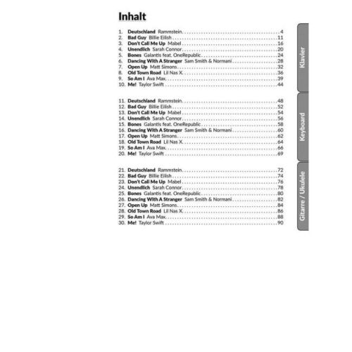 10 Charthits - Apr bis Jun 2019