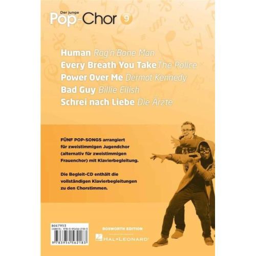 Der junge Pop-Chor - Band 9 & CD
