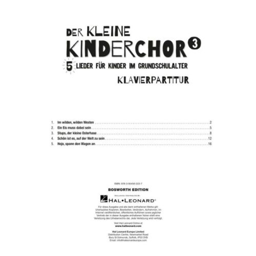 Der kleine Kinderchor 3
