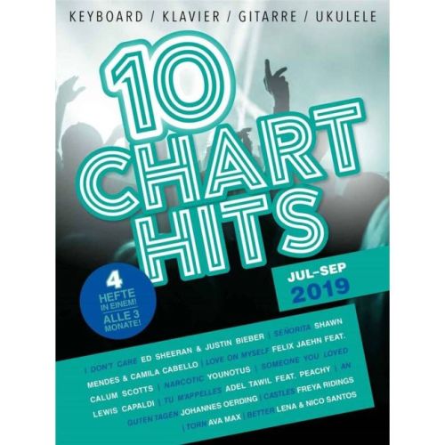 10 Charthits - Jul bis Sep...