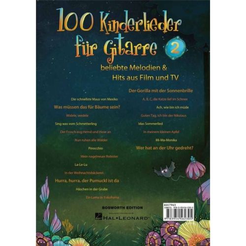 100 Kinderlieder für Gitarre 2