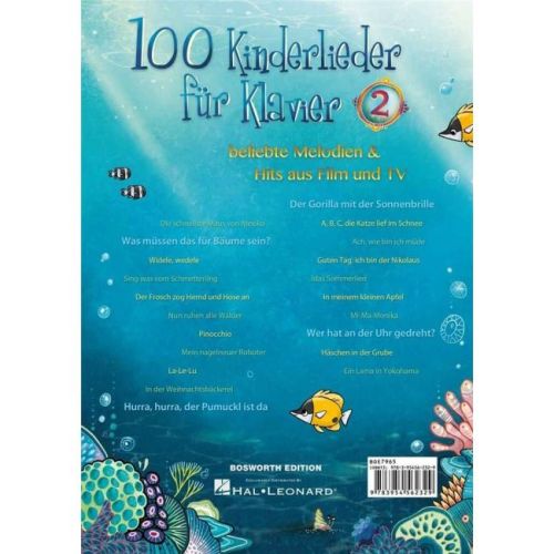 100 Kinderlieder für Klavier 2
