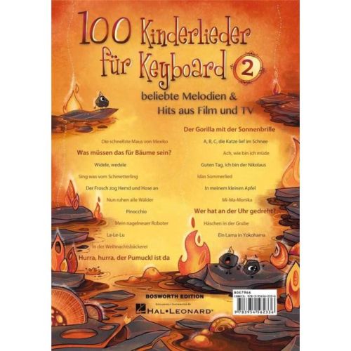 100 Kinderlieder für Keyboard 2