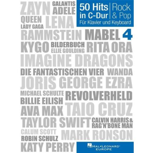 50 Hits in C-Dur 4: Rock & Pop