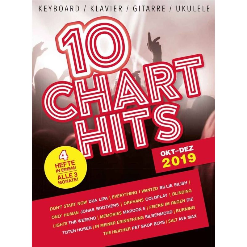 10 Charthits - Okt bis Dez 2019