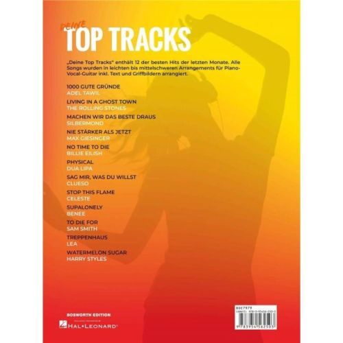 Deine Top Tracks für Piano-Vocal-Guitar 1