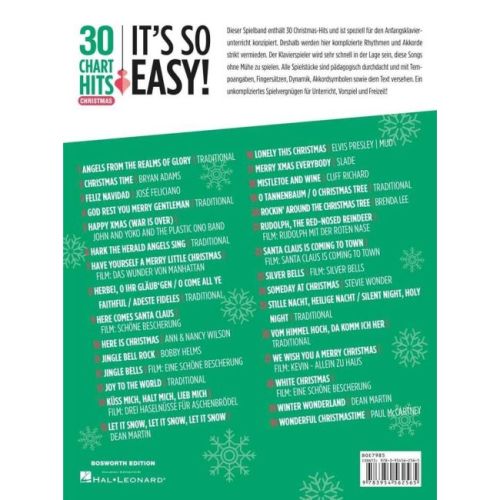 30 Charthits - It's So Easy! Christmas