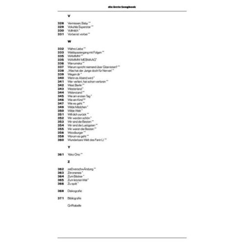 die ärzte: Songbook für Ukulele