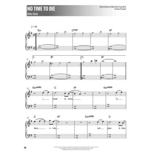 Deine Top Tracks für Easy Piano 1