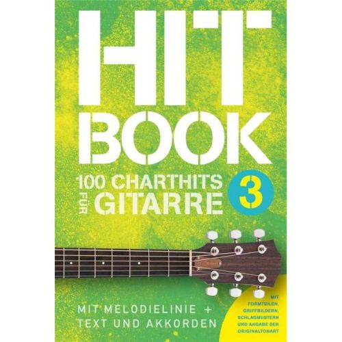 Hitbook 3 - 100 Charthits für Gitarre