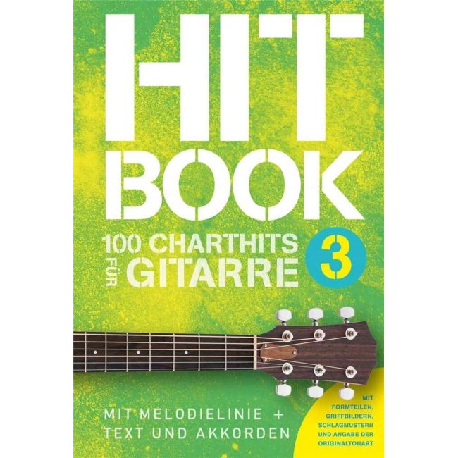 Hitbook 3 - 100 Charthits für Gitarre