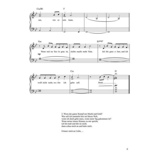 Die ersten 50 Popsongs für Klavier