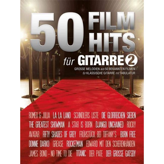 50 Filmhits für Gitarre 2