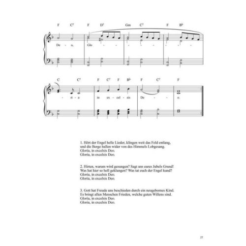 50 Weihnachtslieder für Klavier