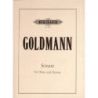 Goldmann, Friedrich - Sonate für Oboe und Klavier