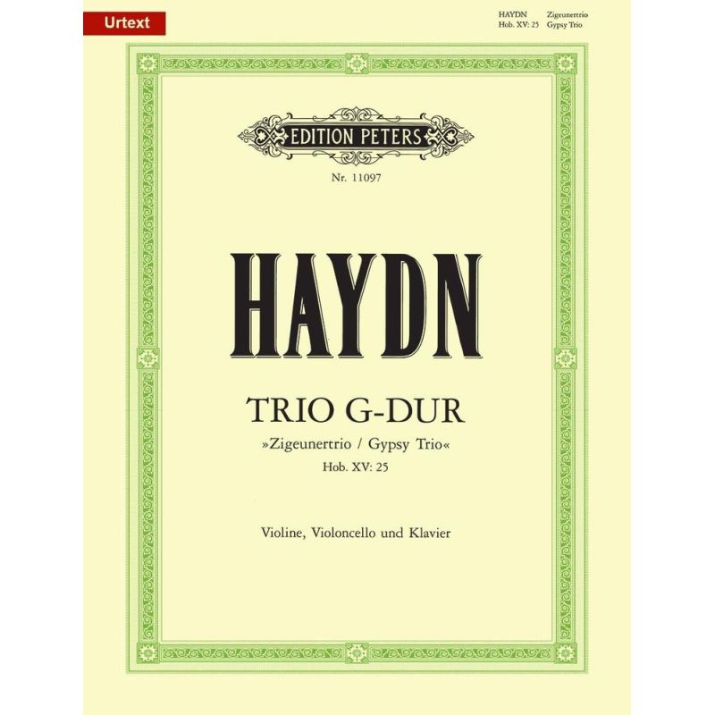 Haydn, Franz Joseph - Piano Trio In G Hob.XV/25