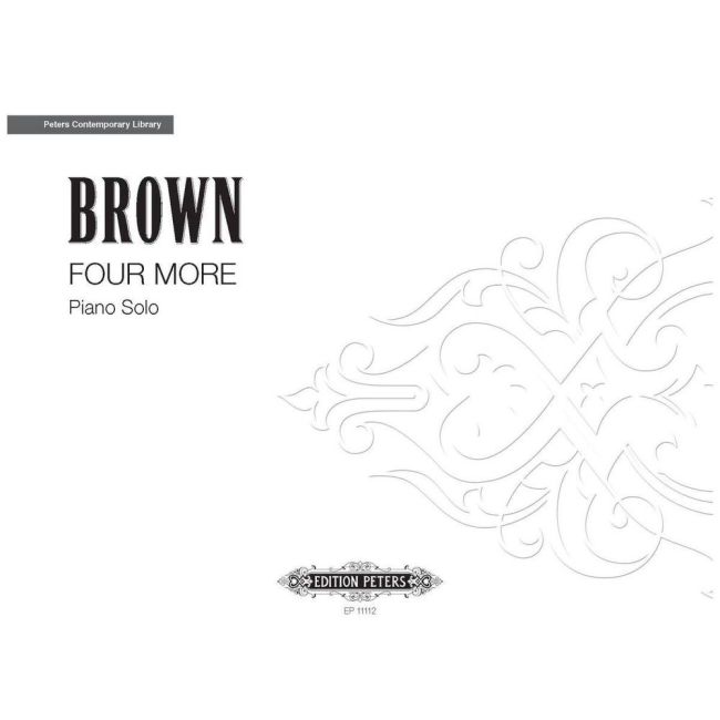 Brown, Earle - Four More