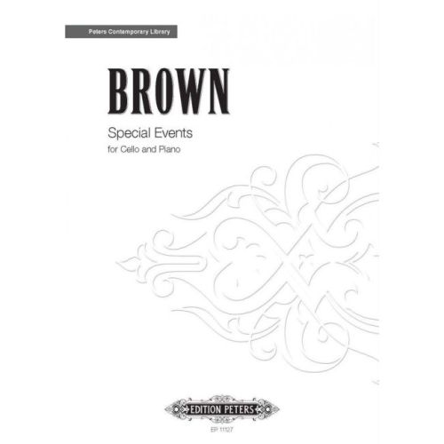 Brown, Earle - Special Events