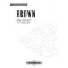 Brown, Earle - Nine Rarebits