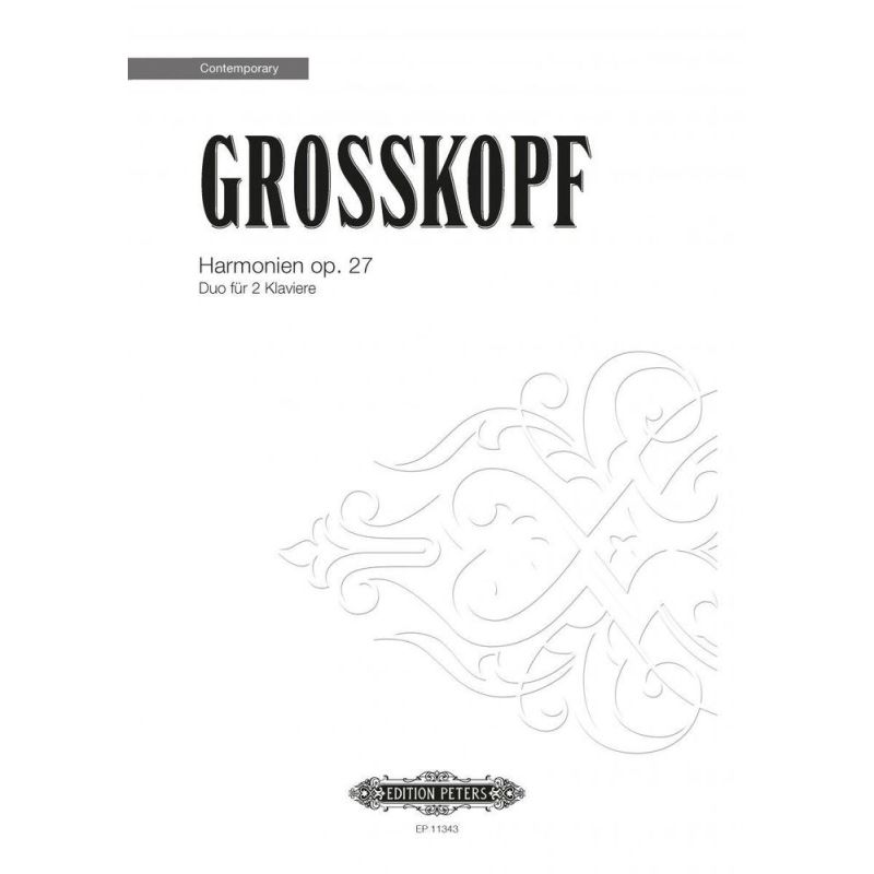 Grosskopf, Anton - Harmonien Op.27
