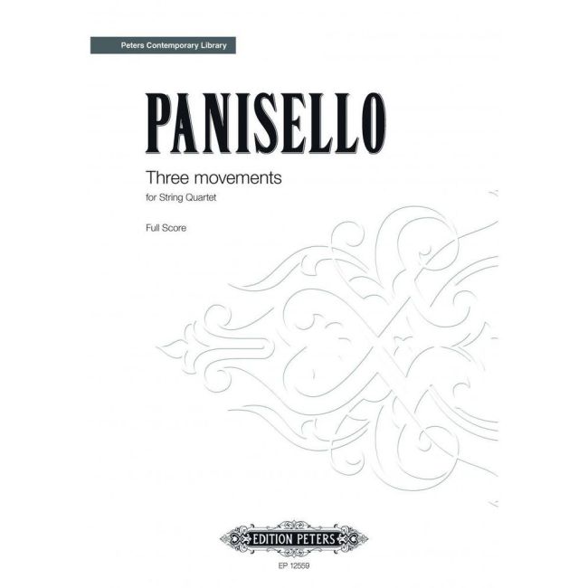 Panisello, Fabián - Three Movements for String Quartet