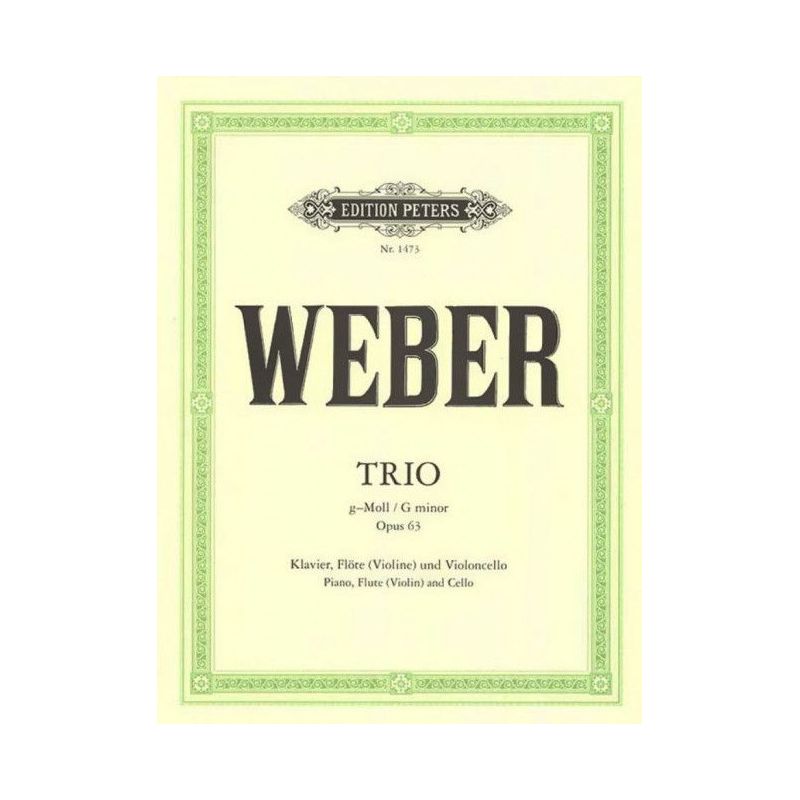 Weber, Hans - Klaviertrio G Op.63